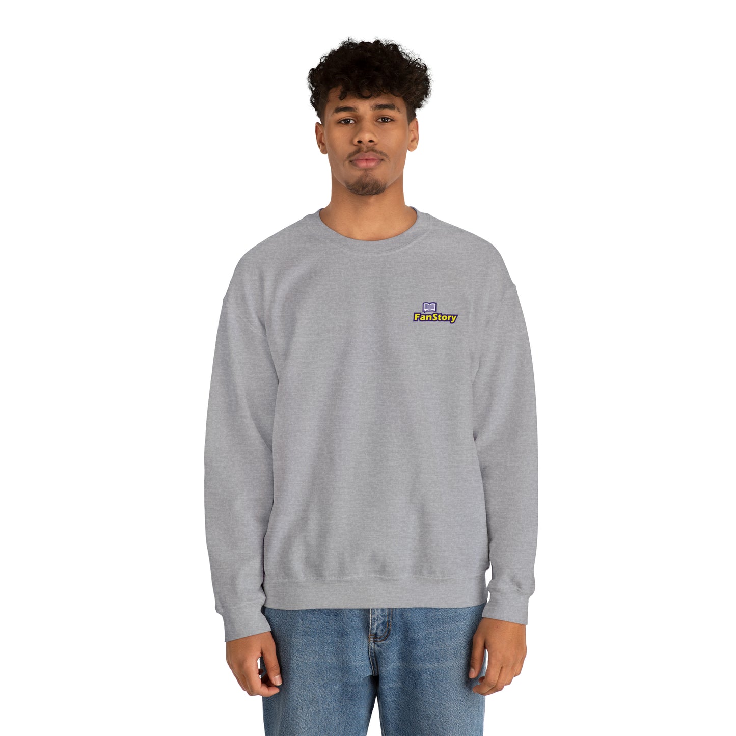 You Need A Monster - Quoted Author - Heavy Blend™ Crewneck Sweatshirt