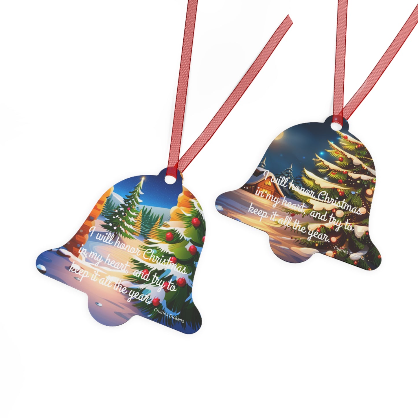 Charles Dickens Christmas Ornament