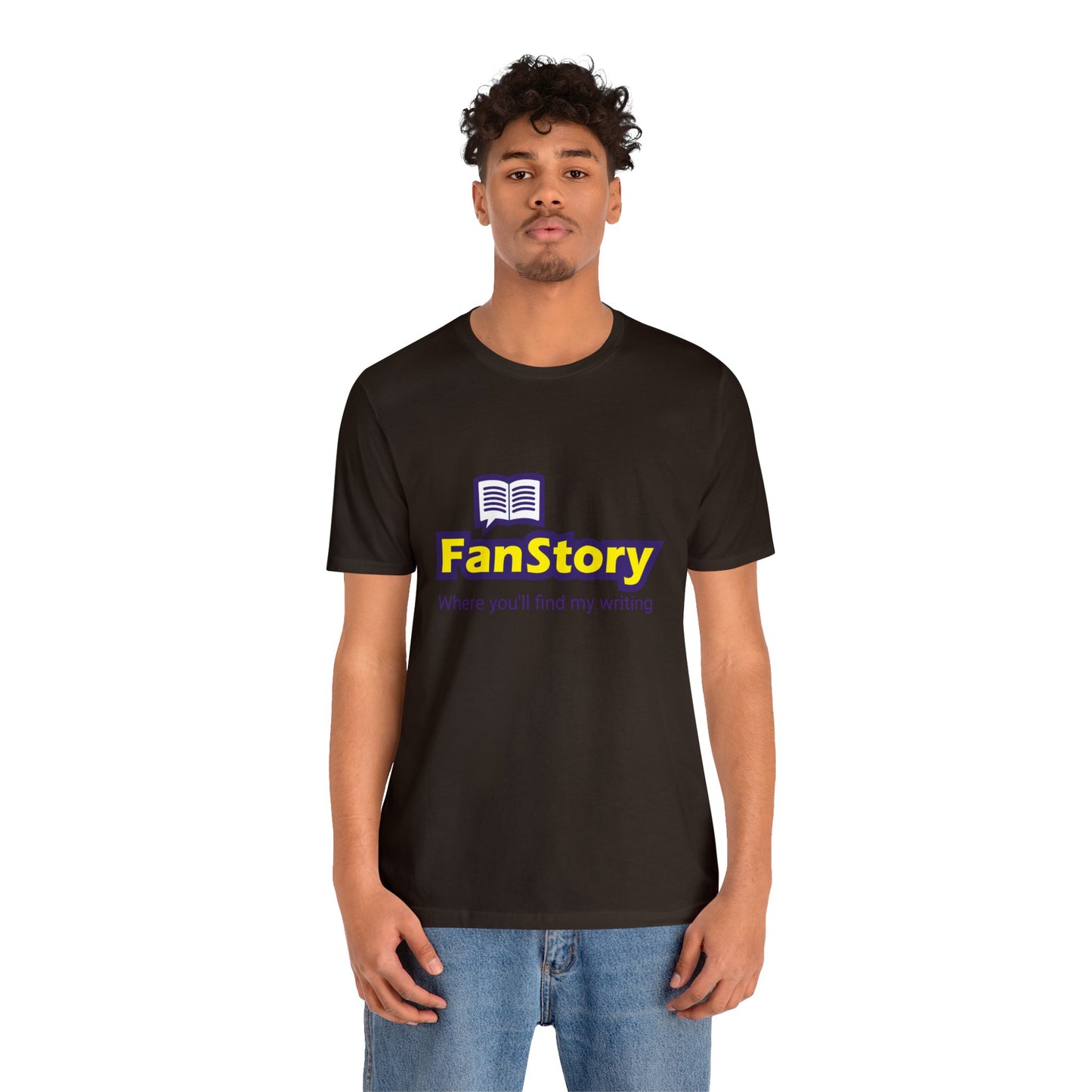 FanStory - Where you'll find my writing - Jersey Short Sleeve Tee