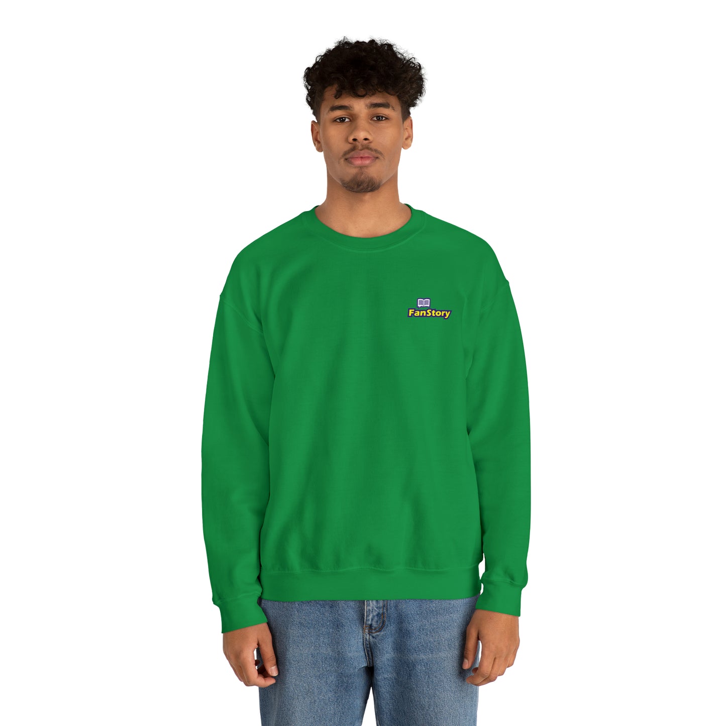 You Need A Monster - Quoted Author - Heavy Blend™ Crewneck Sweatshirt