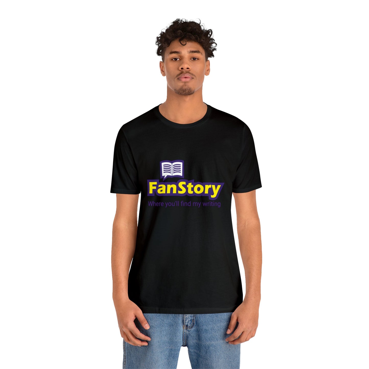 FanStory - Where you'll find my writing - Jersey Short Sleeve Tee