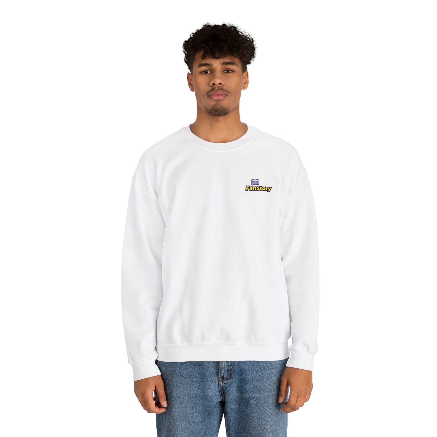 You Need A Monster - Quoted Author - Heavy Blend™ Crewneck Sweatshirt