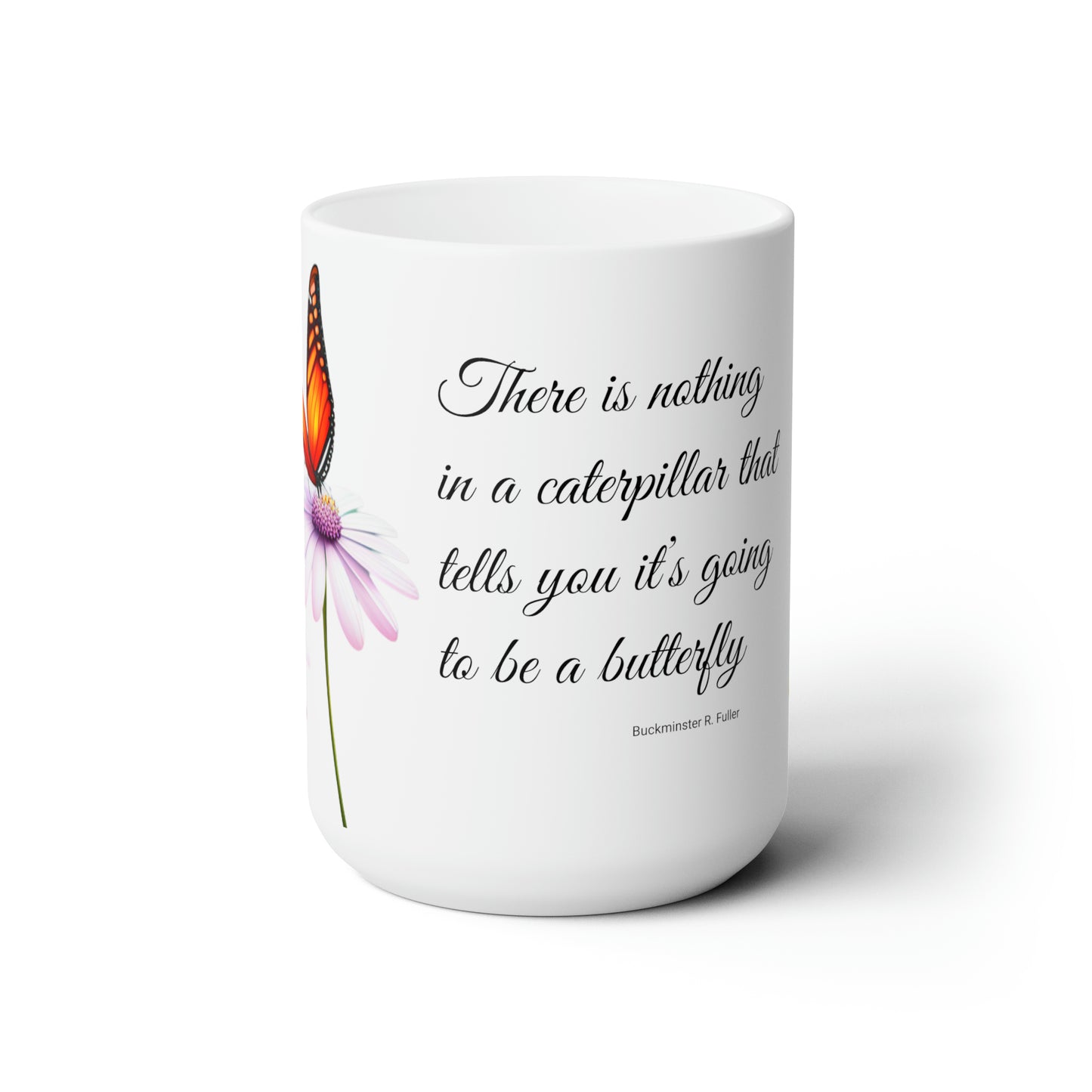 Butterfly Ceramic Mug 15oz