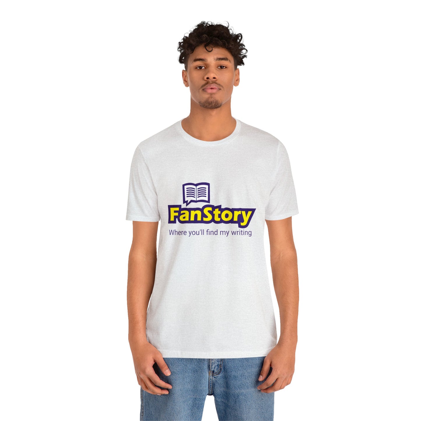 FanStory - Where you'll find my writing - Jersey Short Sleeve Tee