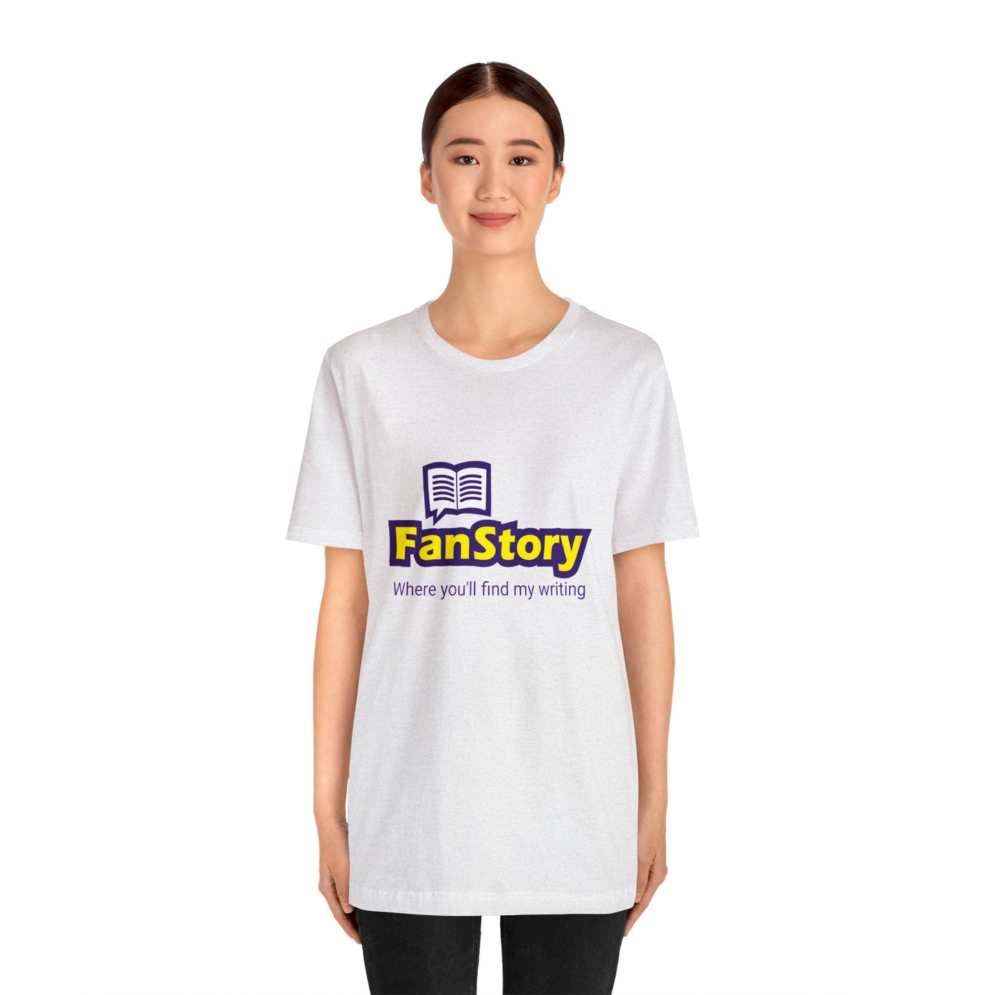 FanStory - Where you'll find my writing - Jersey Short Sleeve Tee