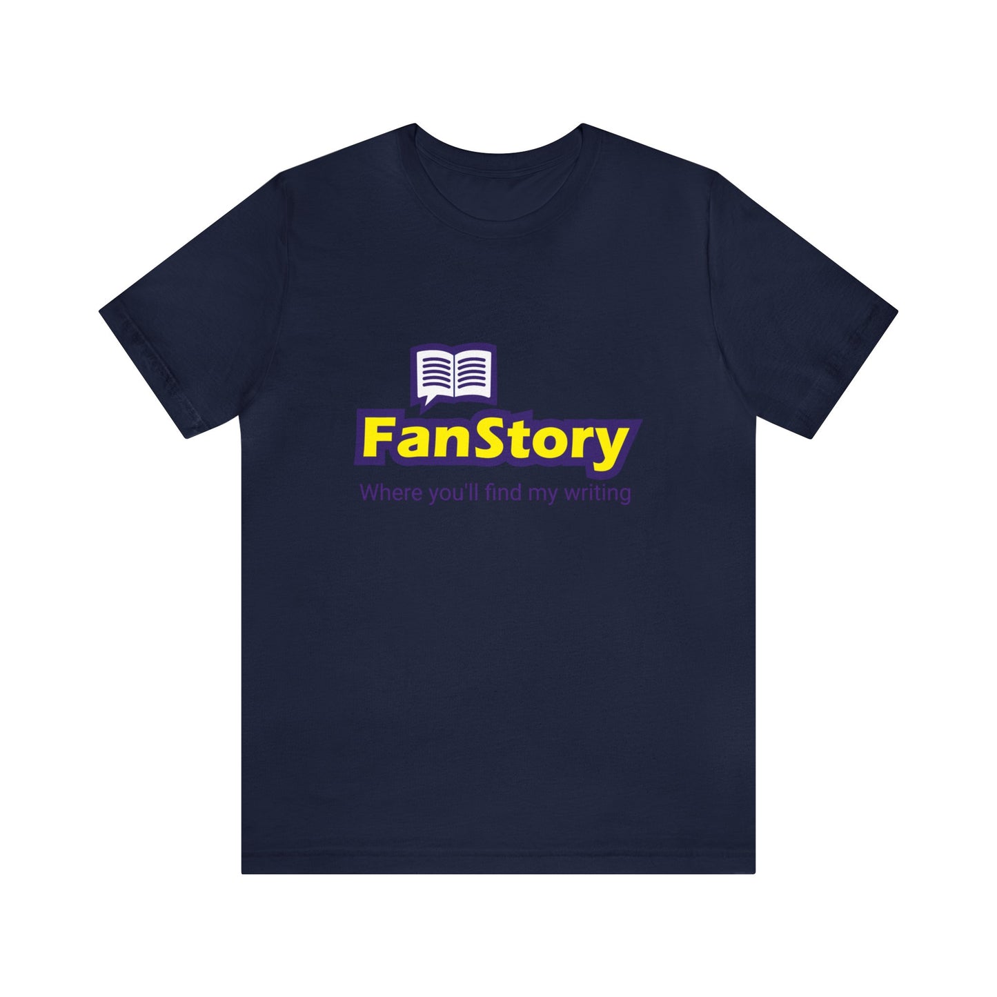 FanStory - Where you'll find my writing - Jersey Short Sleeve Tee