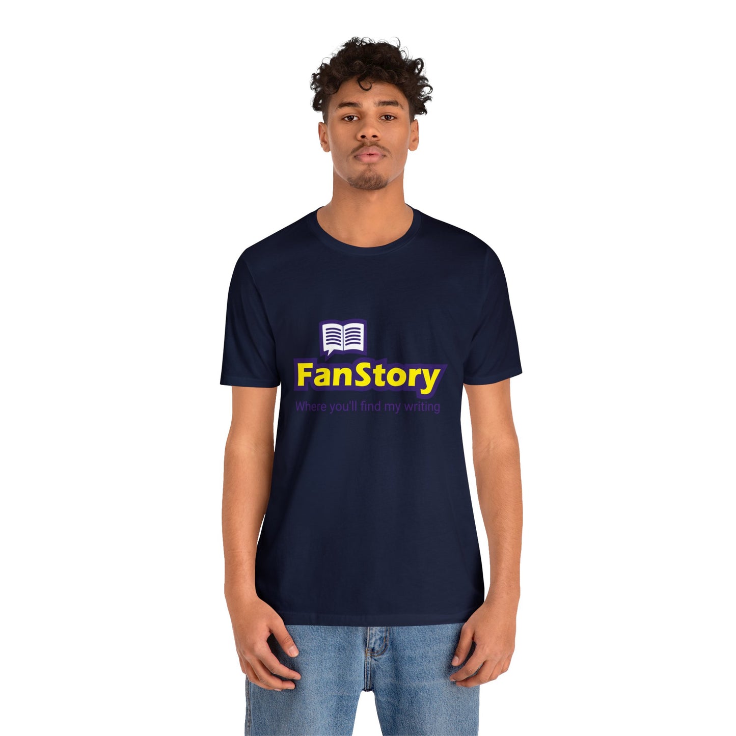 FanStory - Where you'll find my writing - Jersey Short Sleeve Tee
