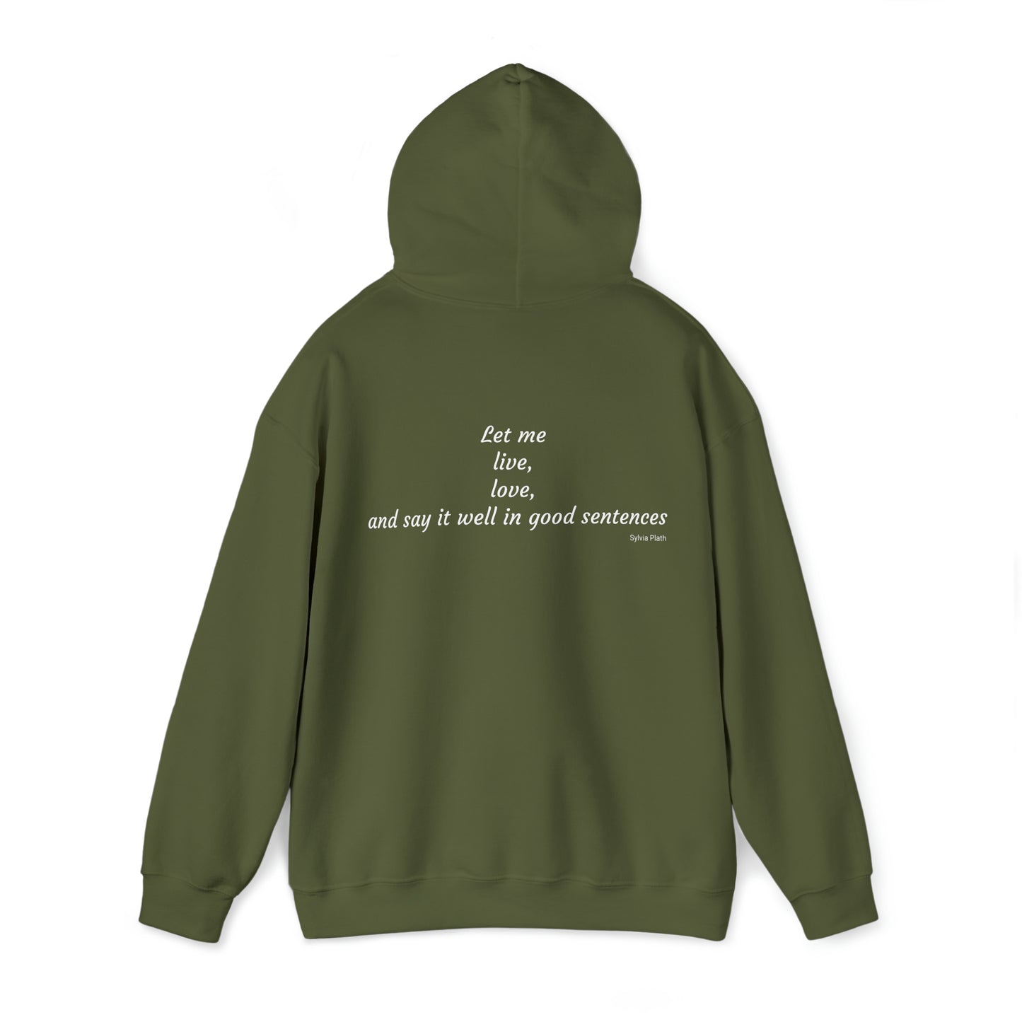 Say it well in good sentences sweatshirt
