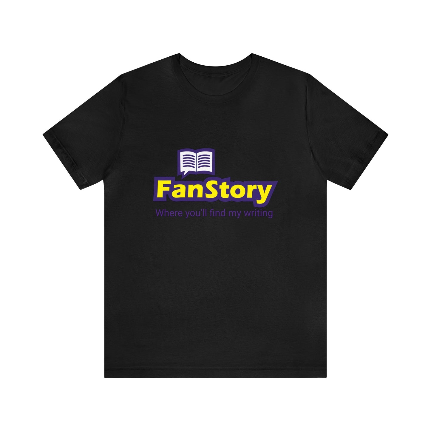FanStory - Where you'll find my writing - Jersey Short Sleeve Tee