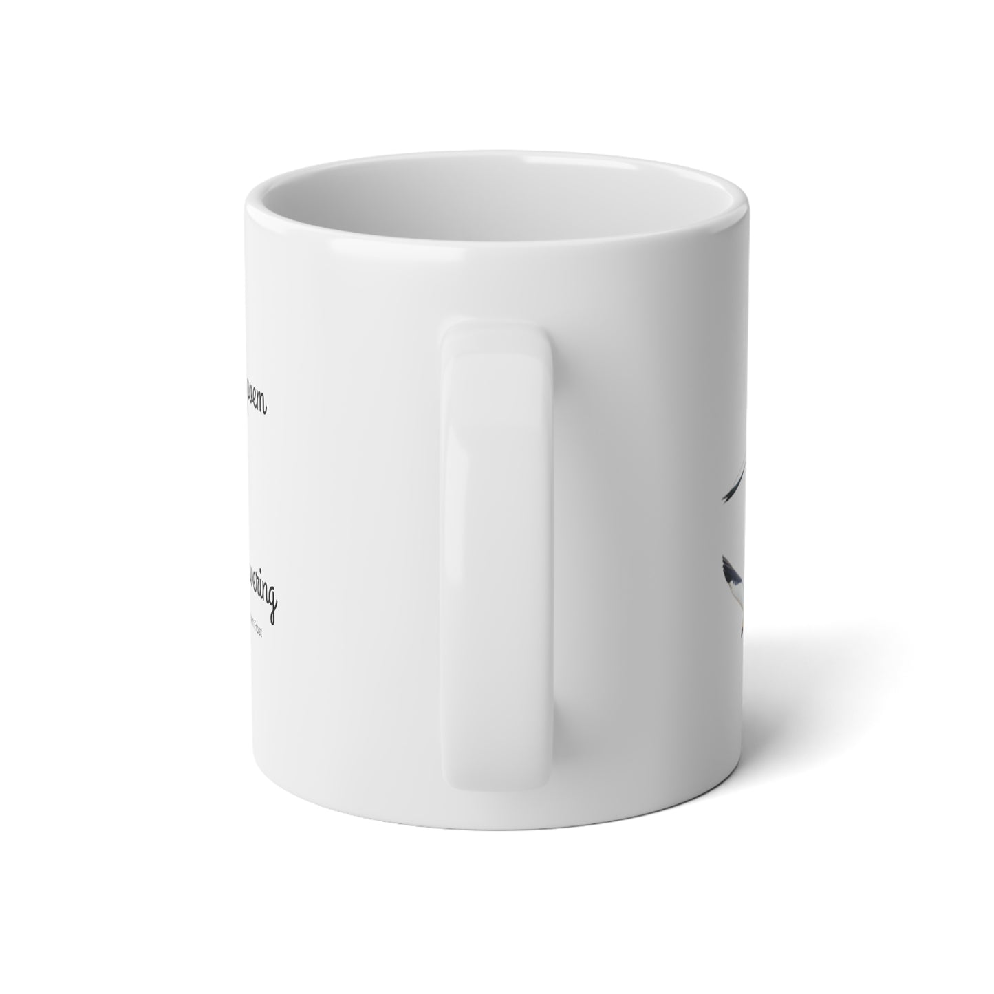 Writing Is Discovering - Jumbo Mug, 20oz
