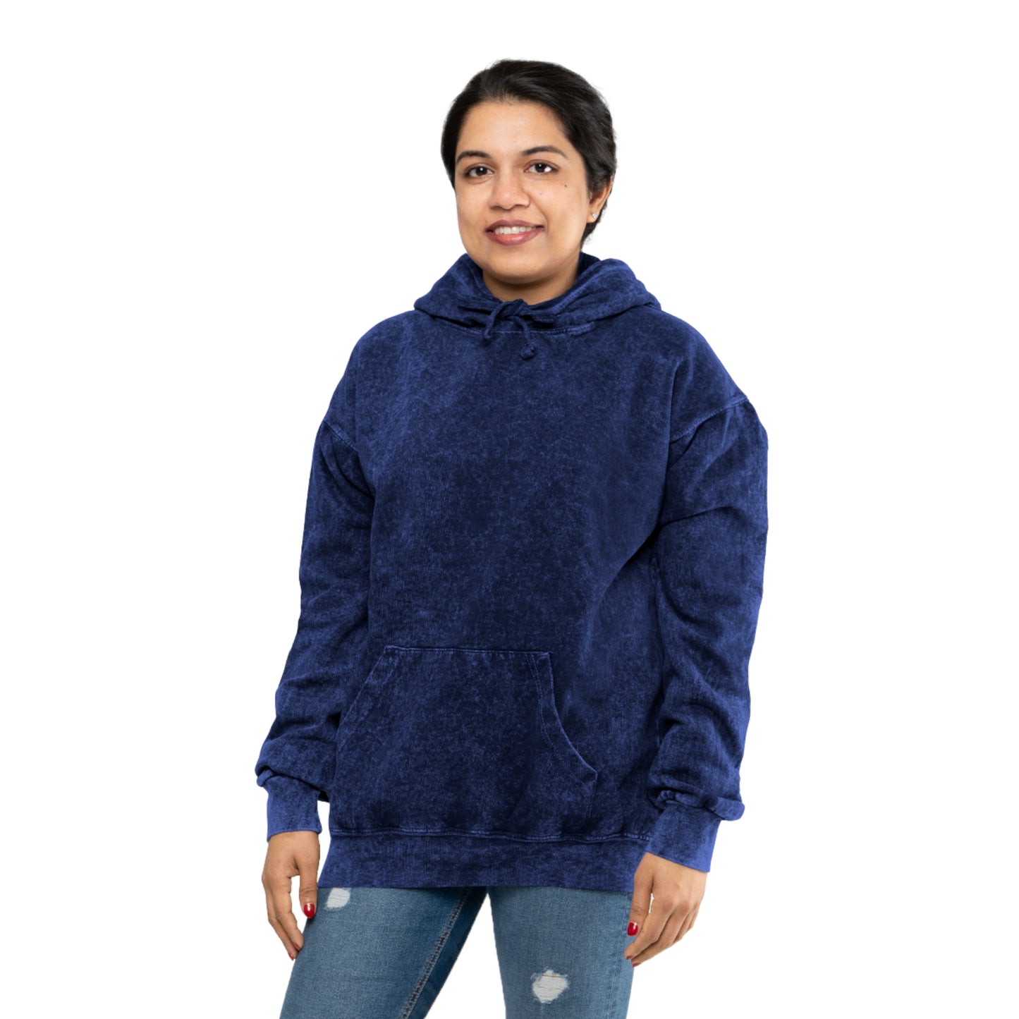 Flowers and Butterflies - Mineral Wash Hoodie