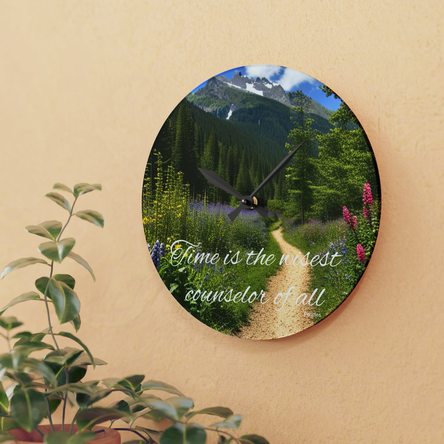 Acrylic Wall Clock