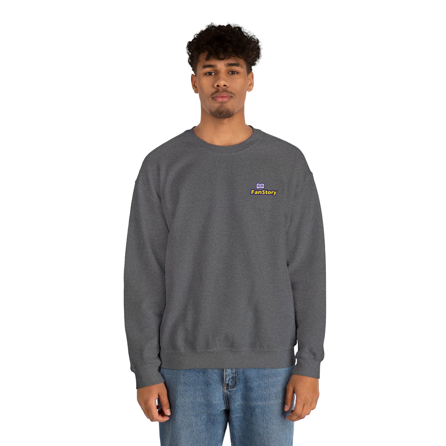 You Need A Monster - Quoted Author - Heavy Blend™ Crewneck Sweatshirt