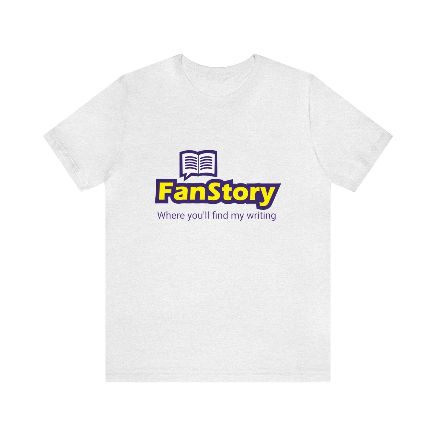 FanStory - Where you'll find my writing - Jersey Short Sleeve Tee