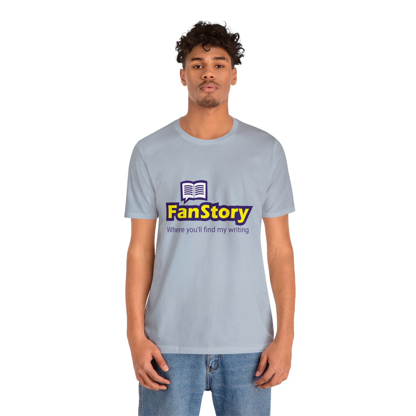 FanStory - Where you'll find my writing - Jersey Short Sleeve Tee
