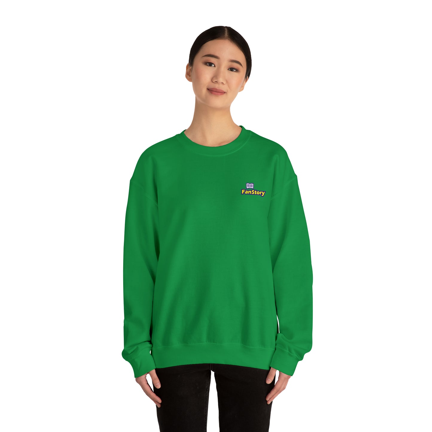 You Need A Monster - Quoted Author - Heavy Blend™ Crewneck Sweatshirt