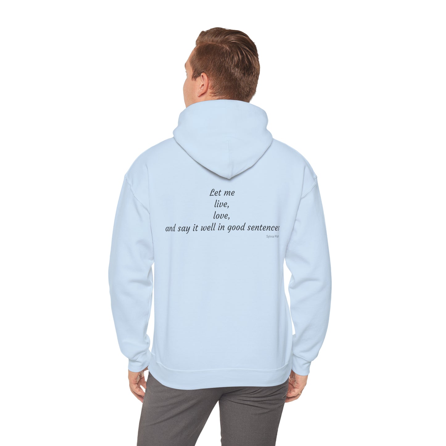 Say it well in good sentences sweatshirt