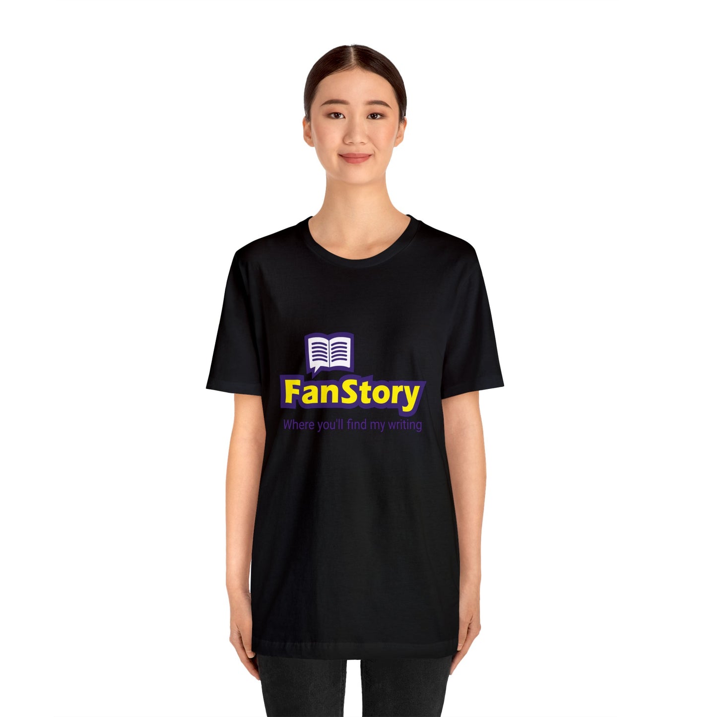 FanStory - Where you'll find my writing - Jersey Short Sleeve Tee