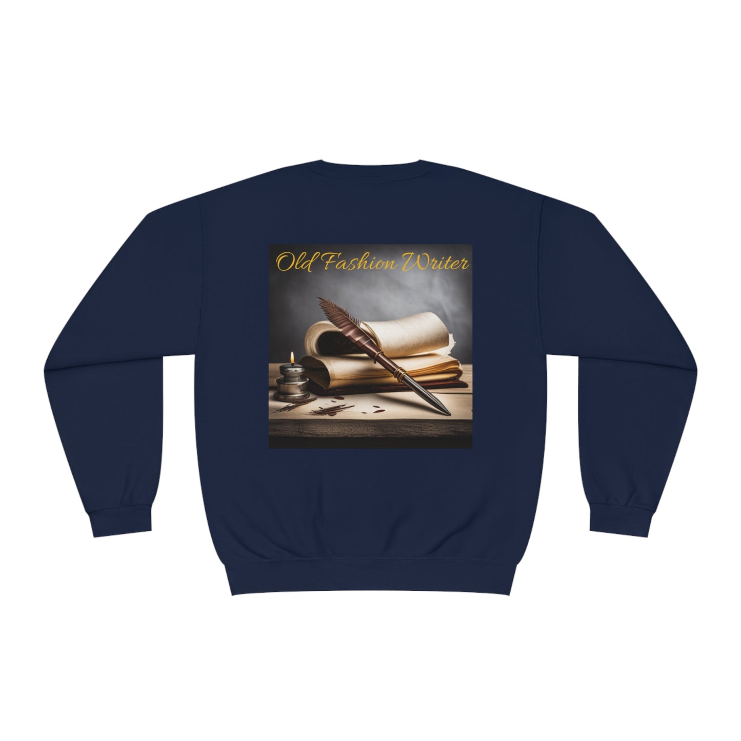Old Fashion Writer Crewneck Sweatshirt