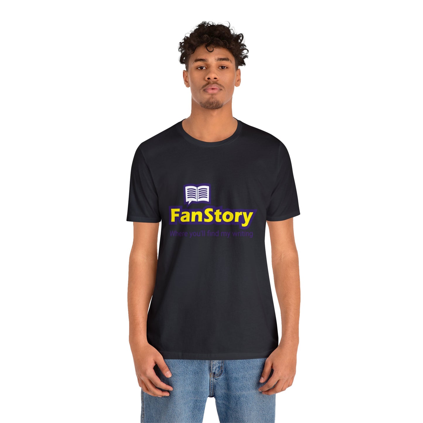 FanStory - Where you'll find my writing - Jersey Short Sleeve Tee
