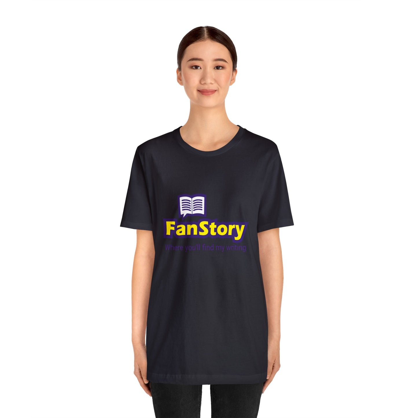 FanStory - Where you'll find my writing - Jersey Short Sleeve Tee