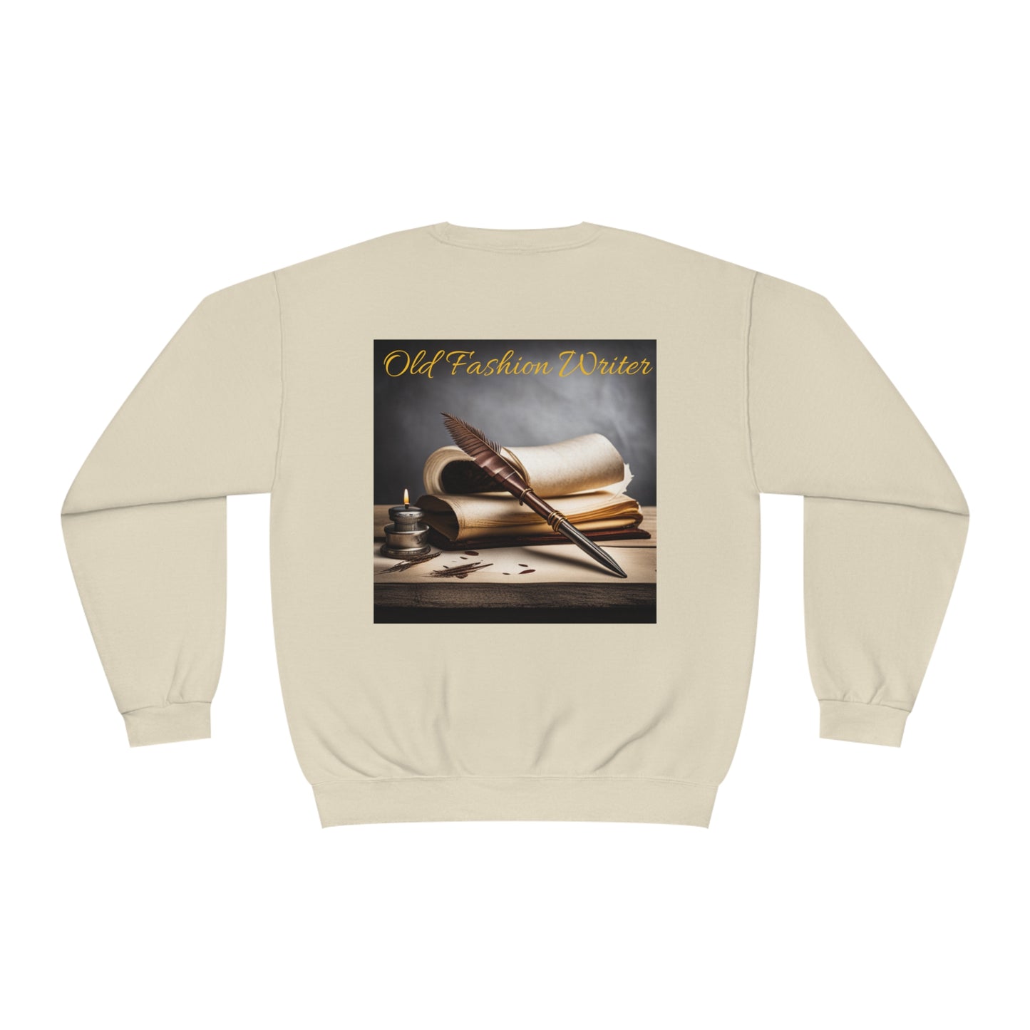 Old Fashion Writer Crewneck Sweatshirt