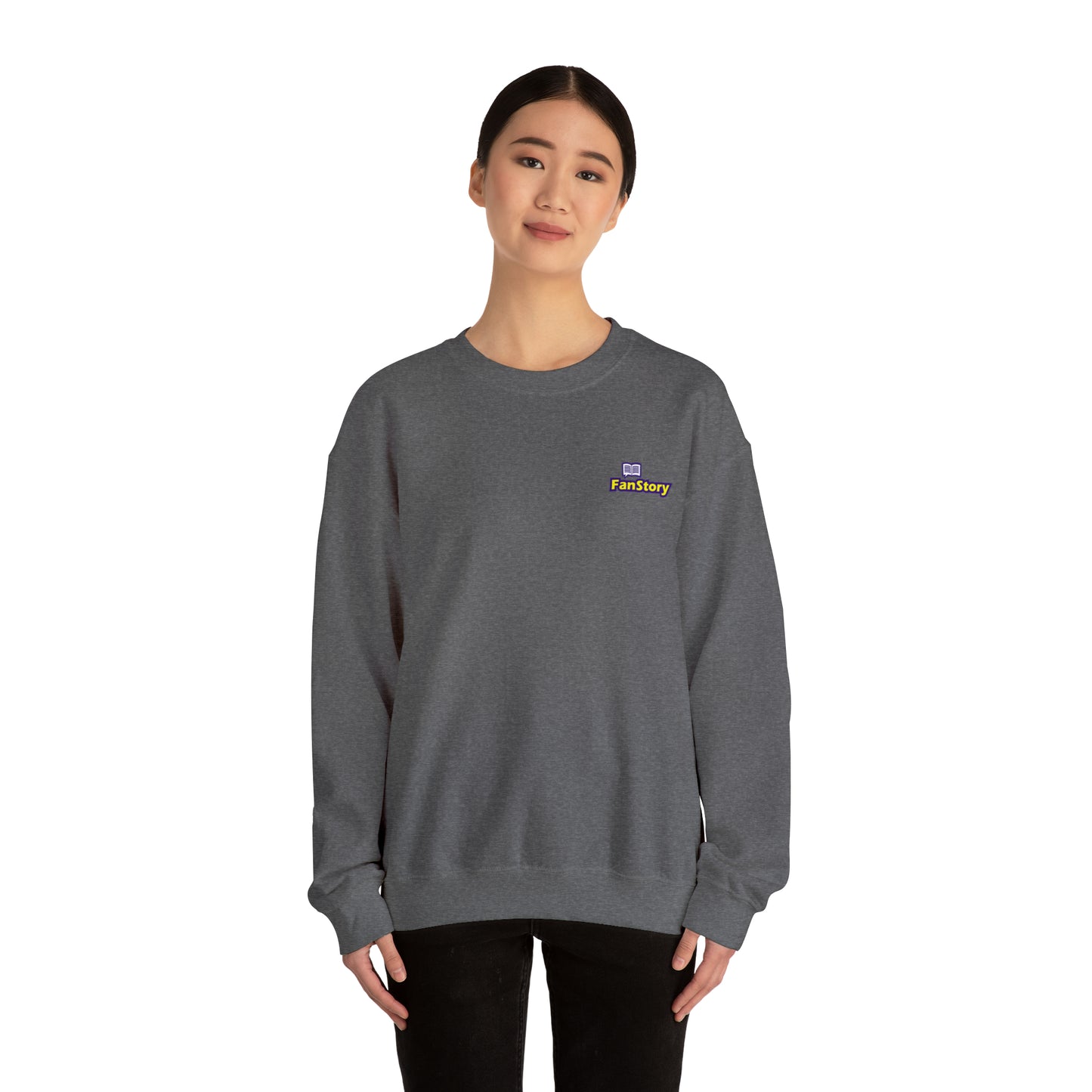 You Need A Monster - Quoted Author - Heavy Blend™ Crewneck Sweatshirt