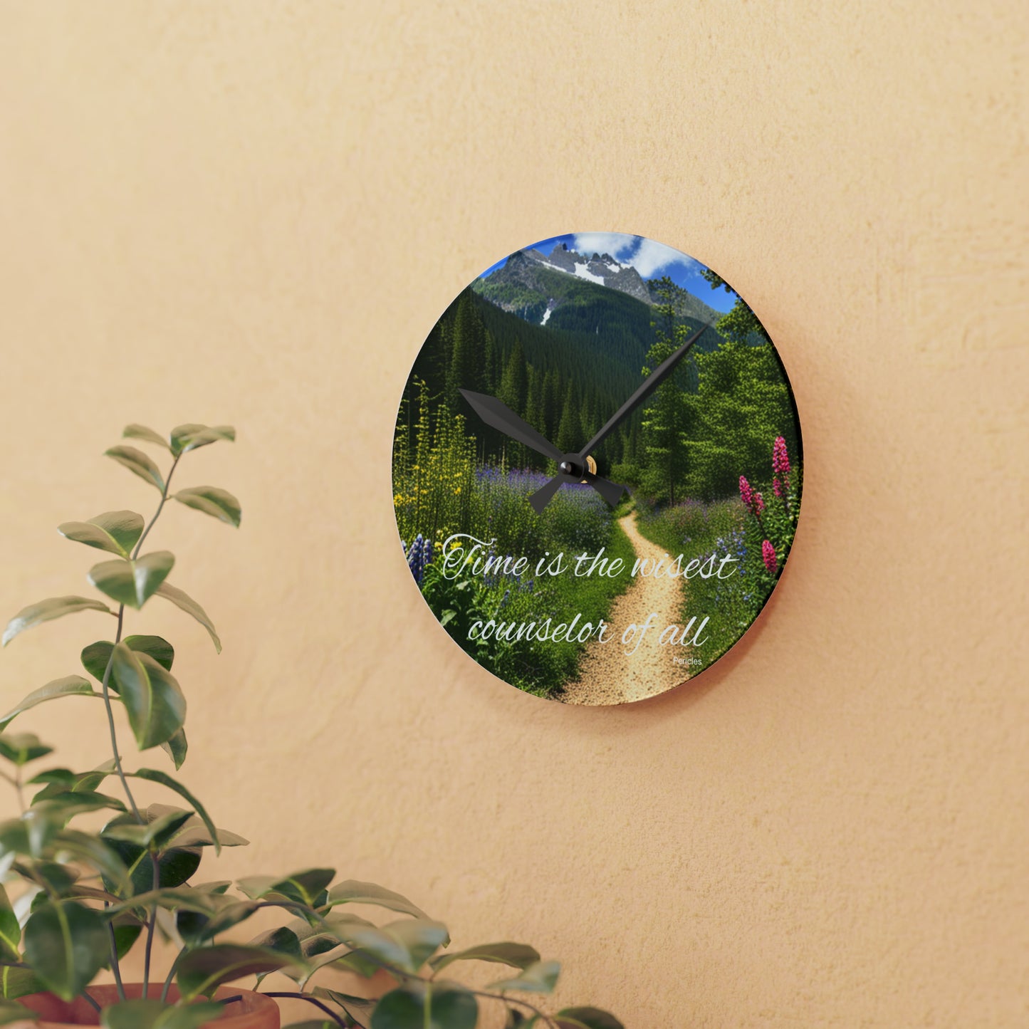 Acrylic Wall Clock