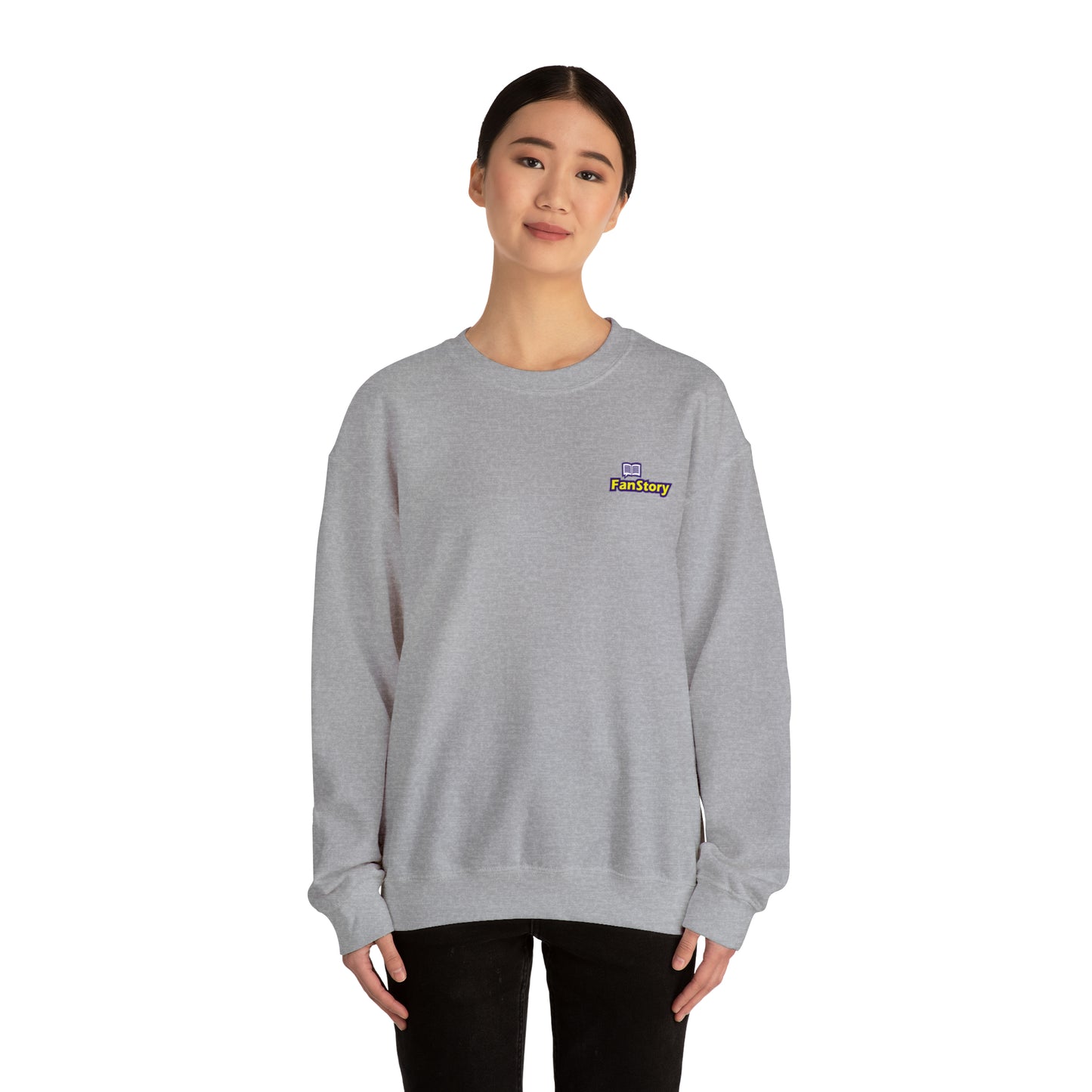 You Need A Monster - Quoted Author - Heavy Blend™ Crewneck Sweatshirt