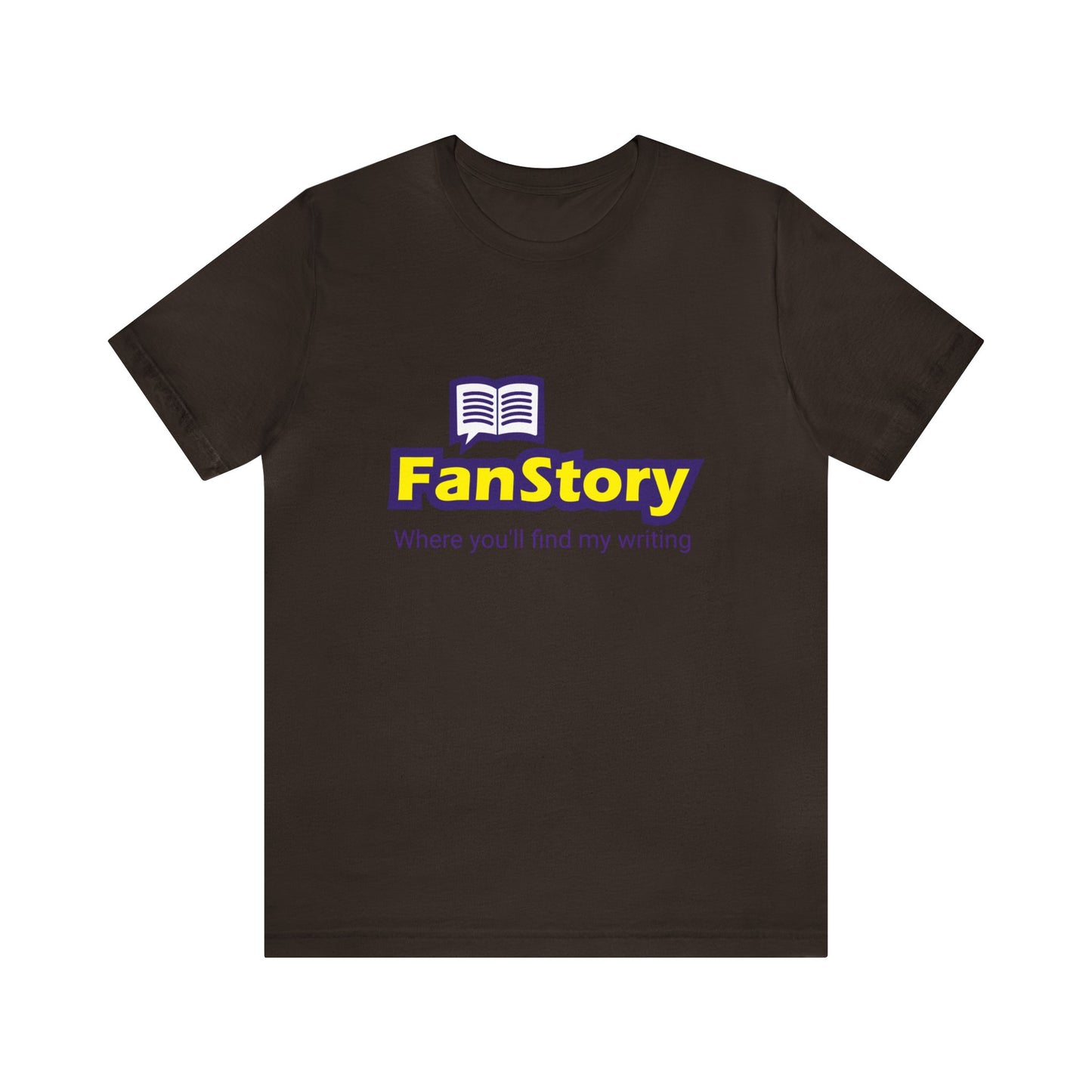 FanStory - Where you'll find my writing - Jersey Short Sleeve Tee