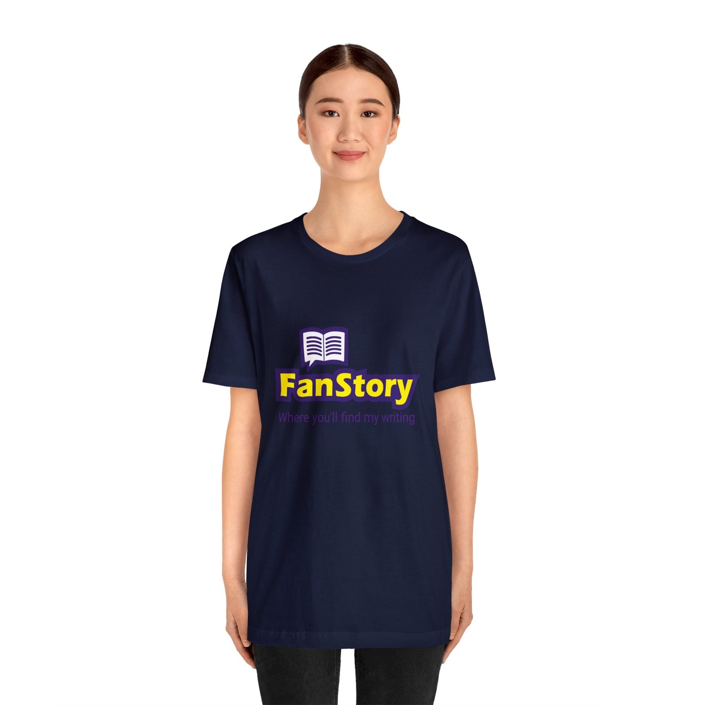 FanStory - Where you'll find my writing - Jersey Short Sleeve Tee