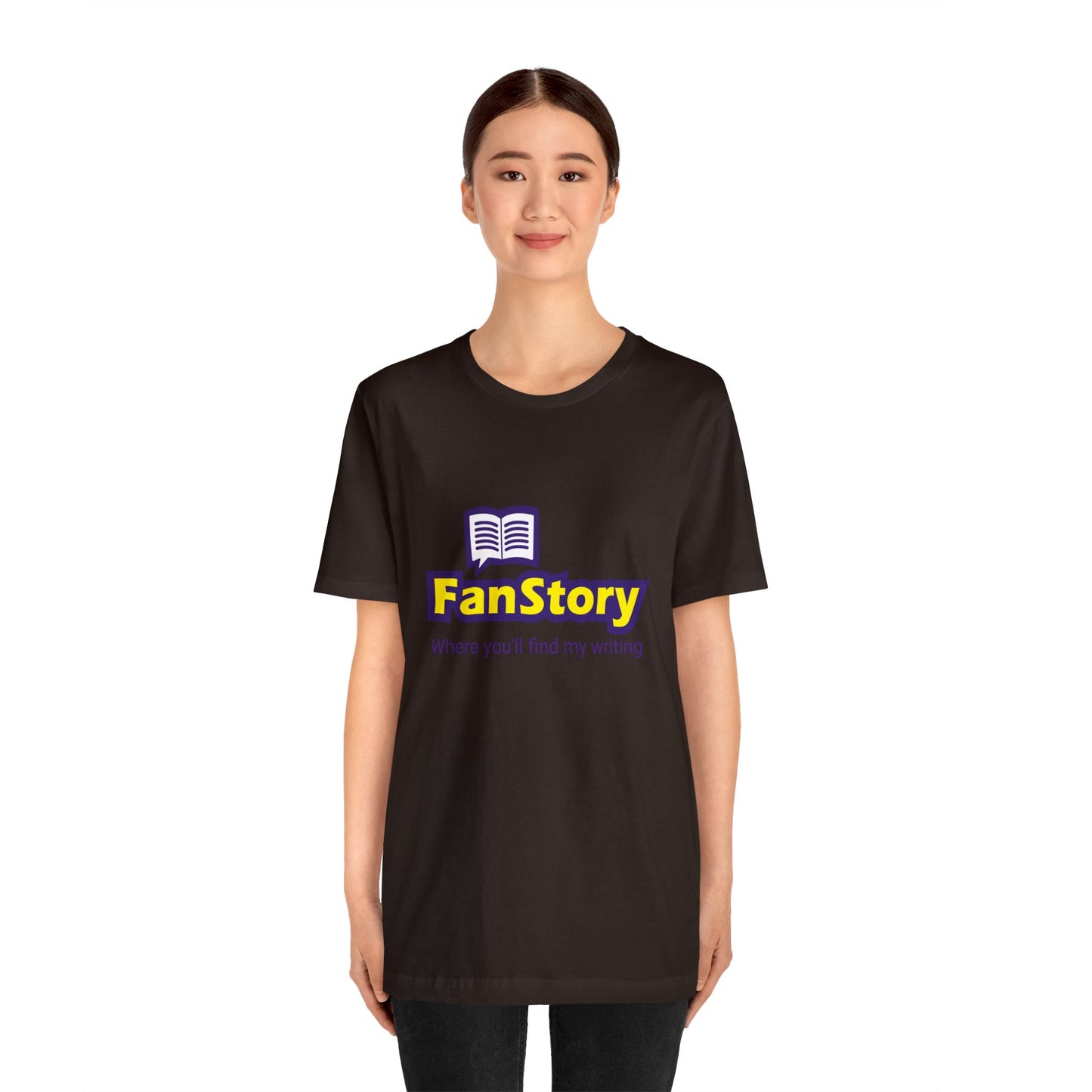 FanStory - Where you'll find my writing - Jersey Short Sleeve Tee
