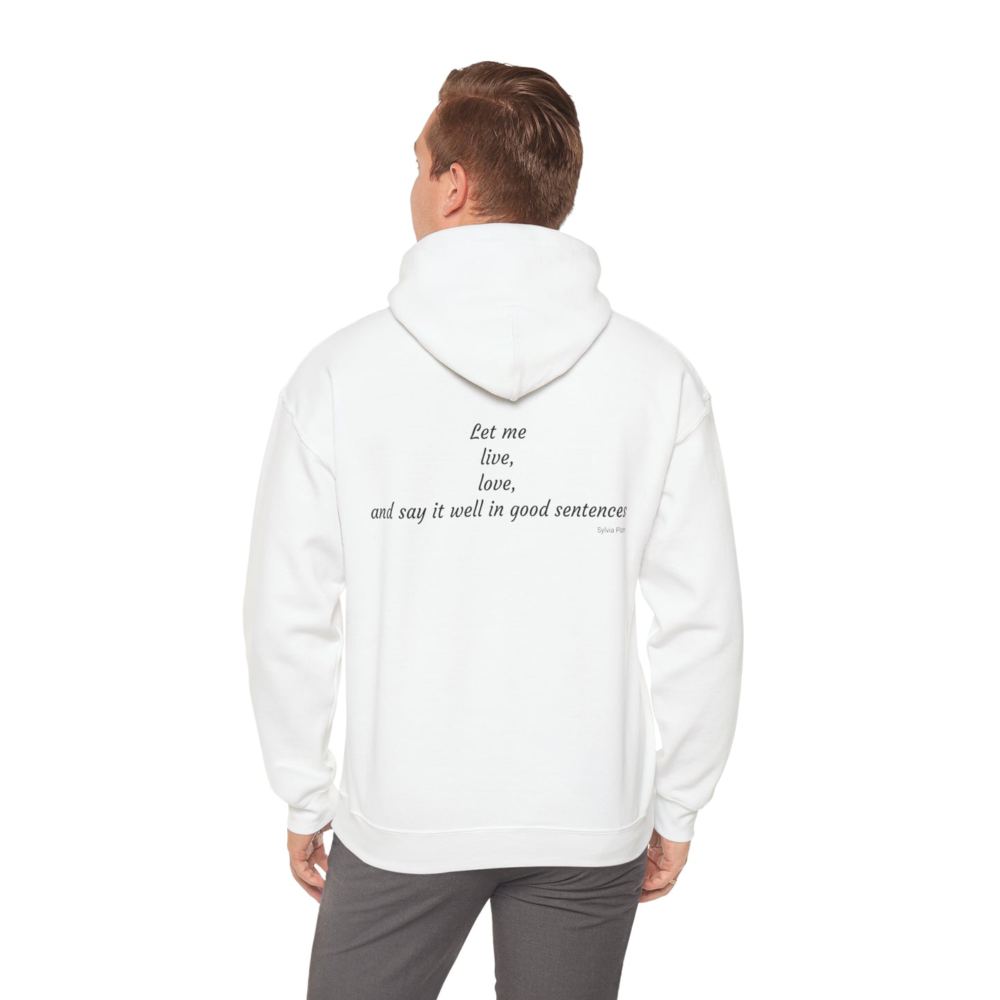 Say it well in good sentences sweatshirt