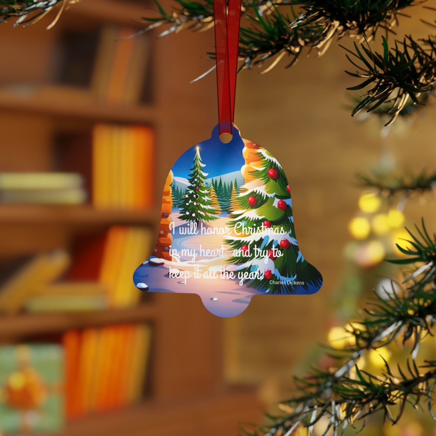 Charles Dickens Christmas Ornament