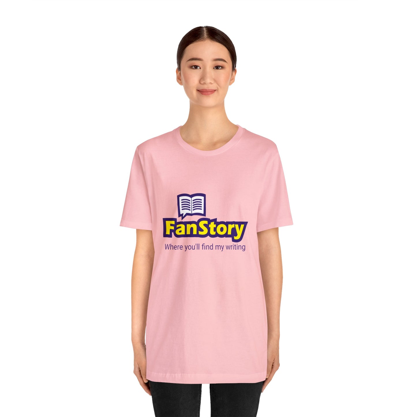 FanStory - Where you'll find my writing - Jersey Short Sleeve Tee