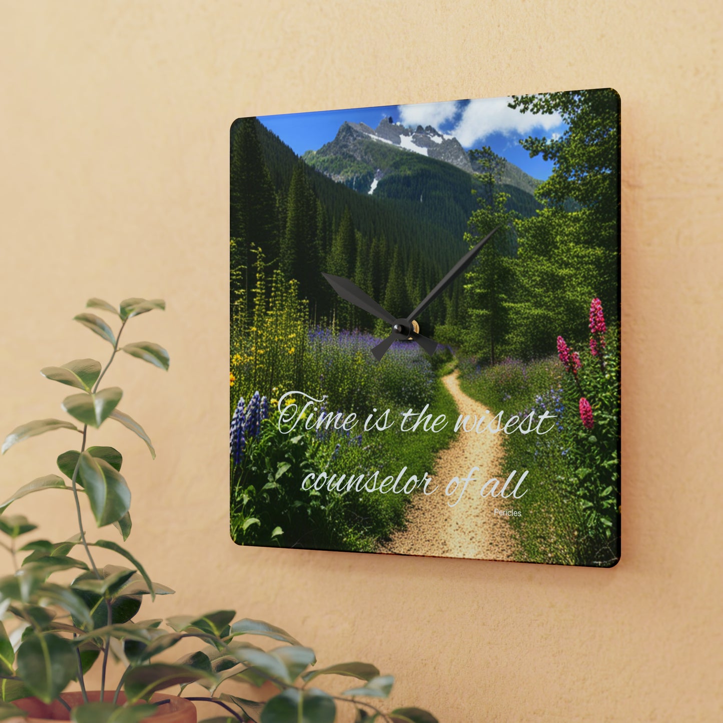 Acrylic Wall Clock