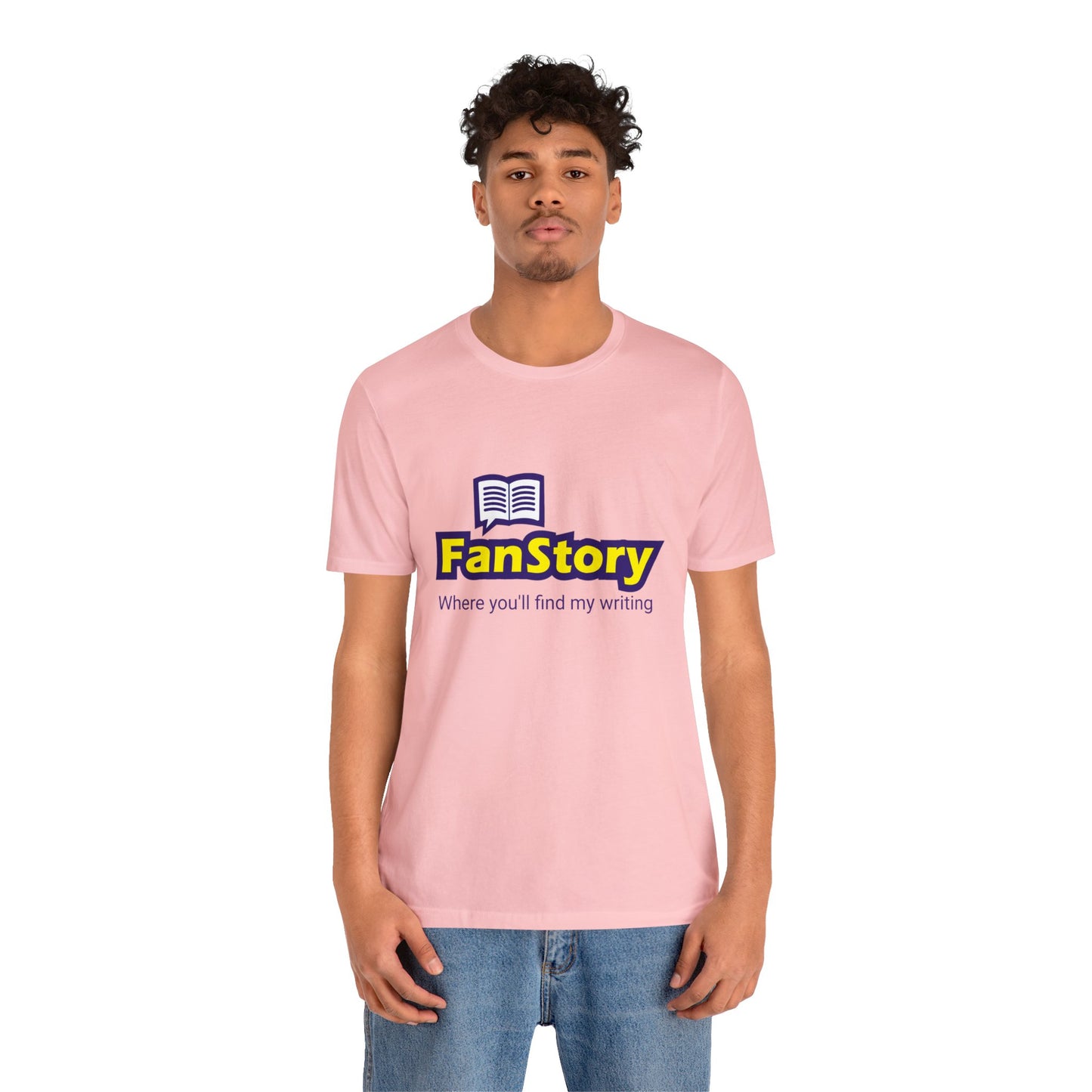FanStory - Where you'll find my writing - Jersey Short Sleeve Tee