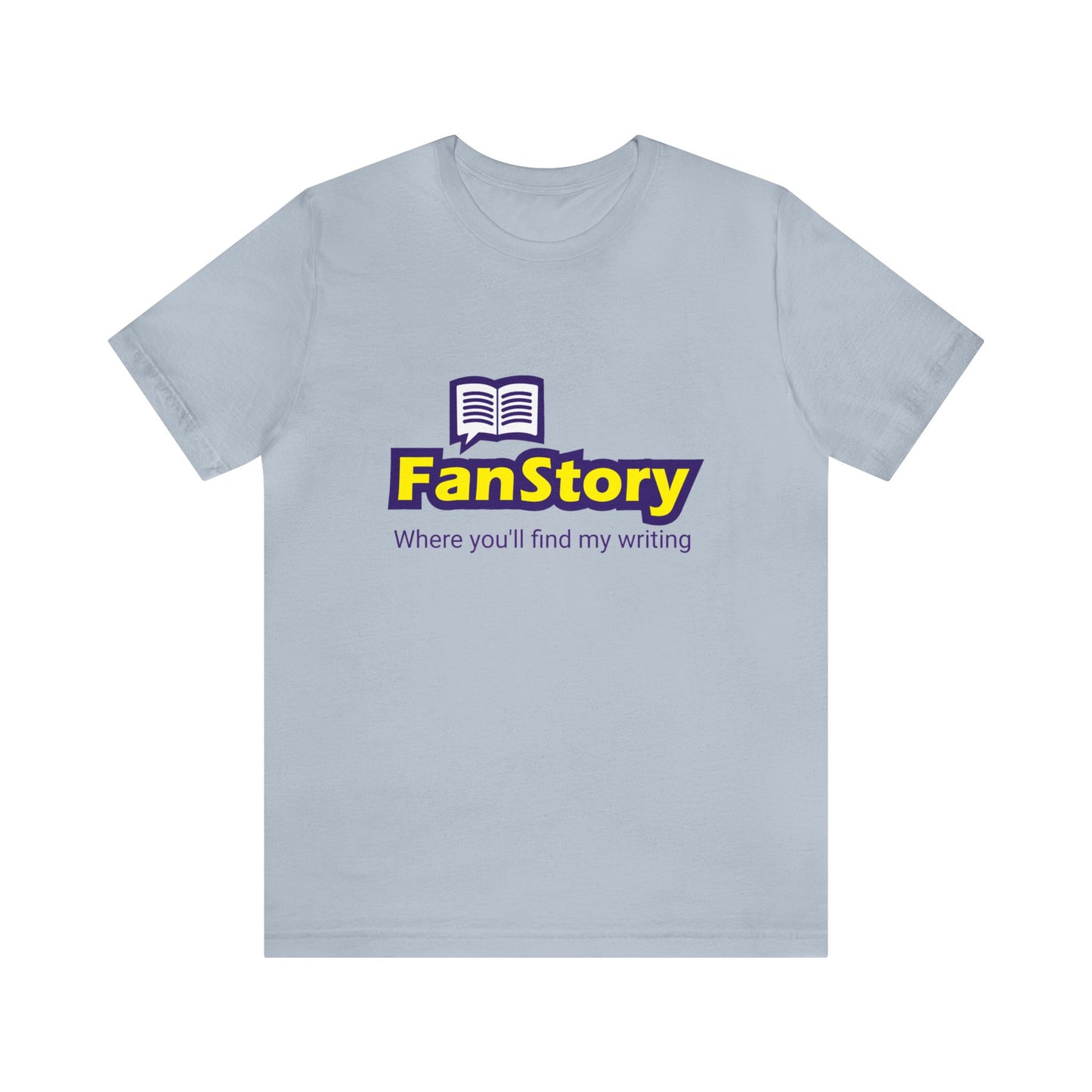 FanStory - Where you'll find my writing - Jersey Short Sleeve Tee