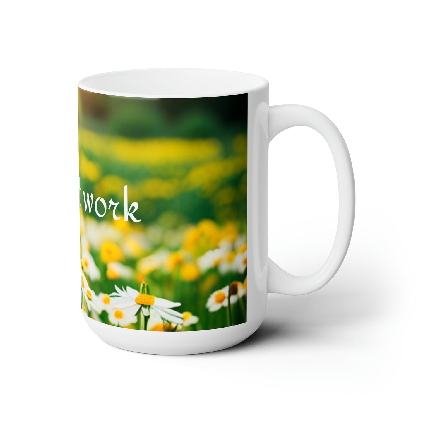 Writer At Work Ceramic Mug 15oz