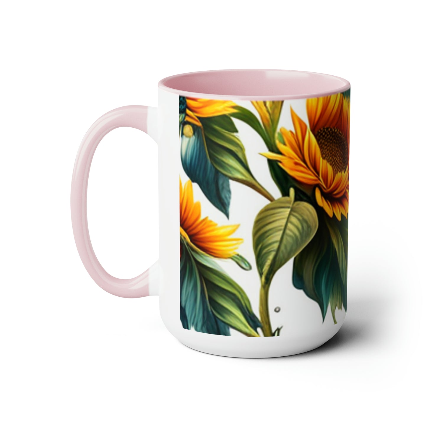 Two-Tone Coffee Mugs, 15oz