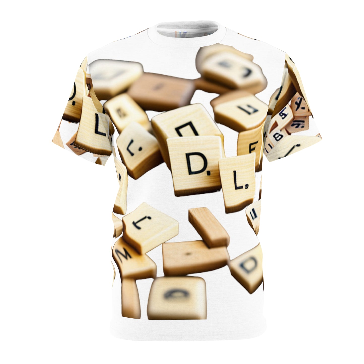 Scrabble Inspired Artistic Unisex Tee