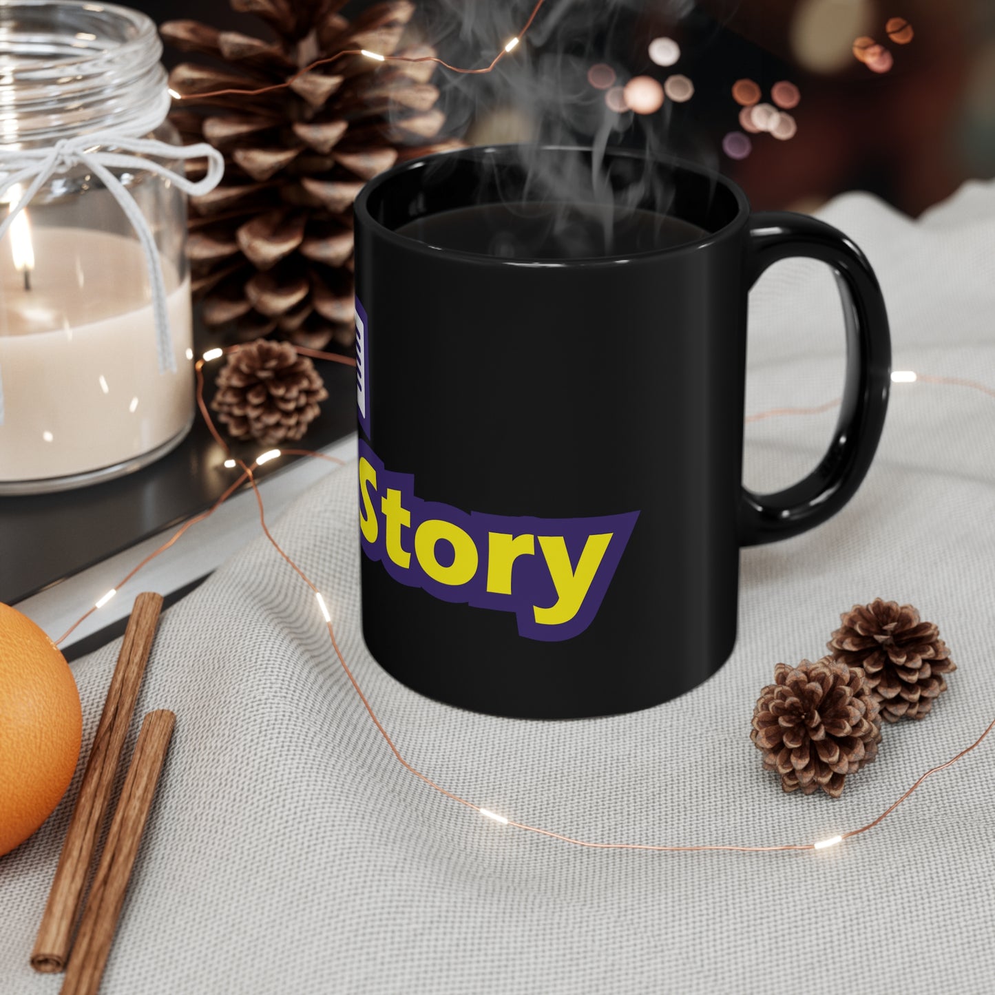 FanStory 11oz Black Mug