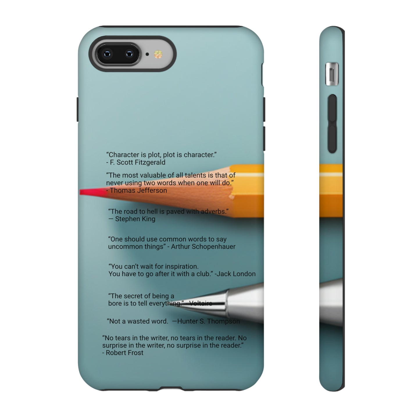 Quotes From Famous Authors Phone Case