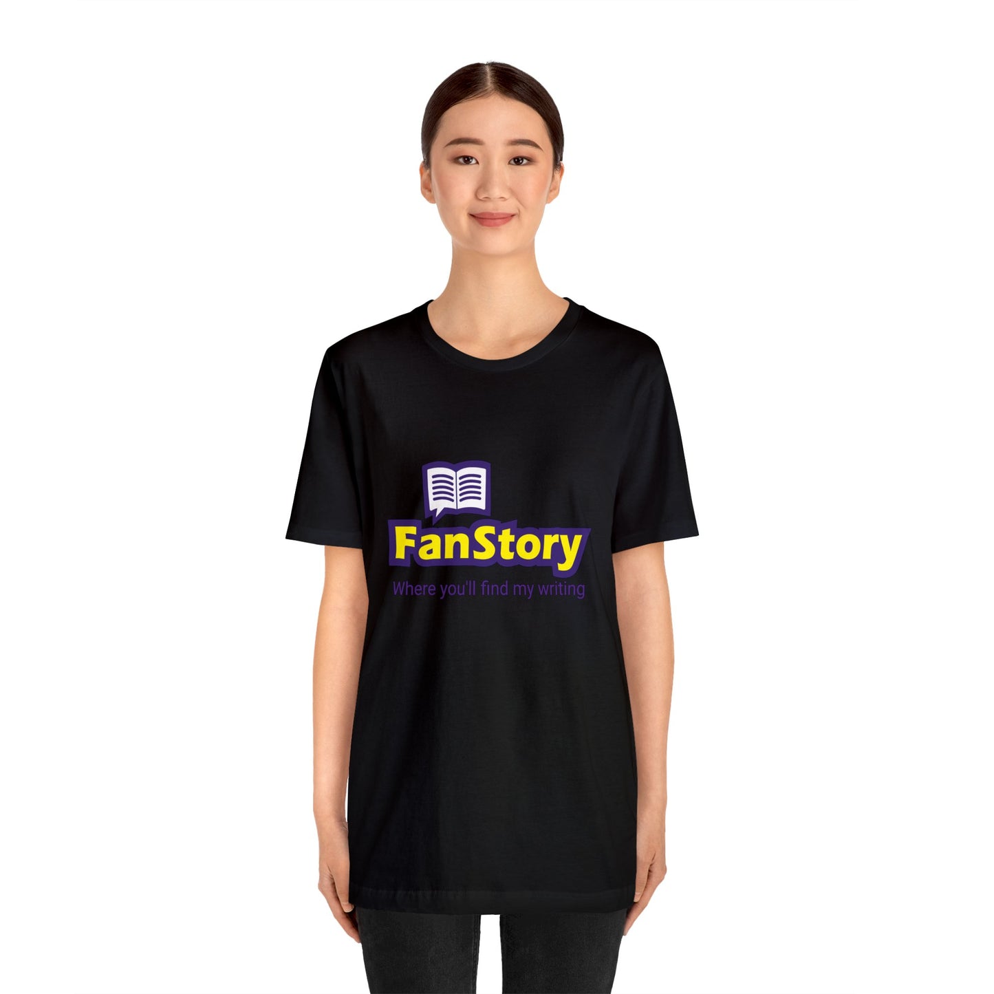 FanStory - Where you'll find my writing -  Jersey Short Sleeve Tee