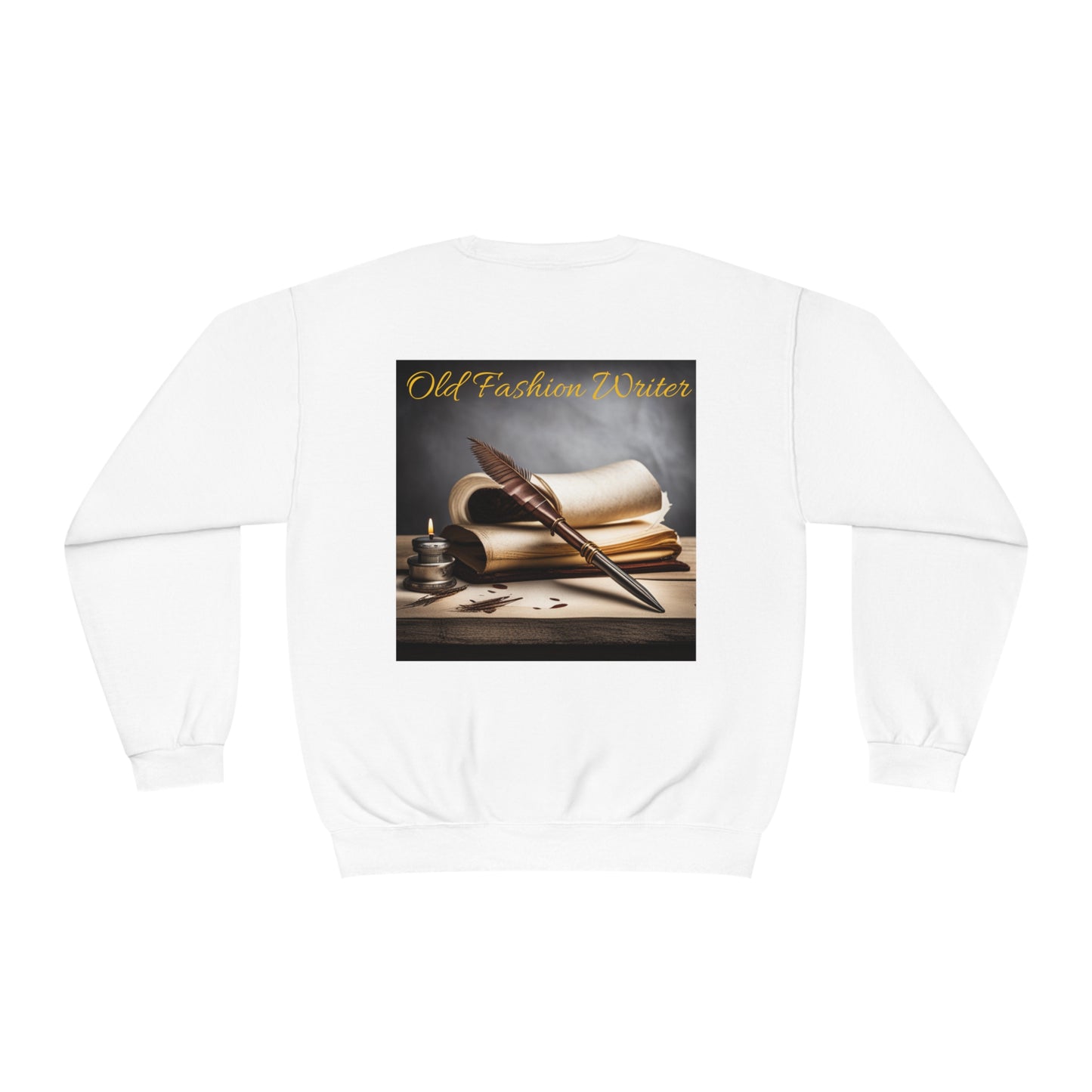 Old Fashion Writer Crewneck Sweatshirt