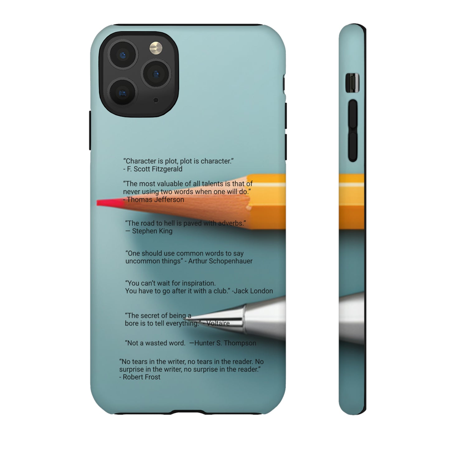 Quotes From Famous Authors Phone Case