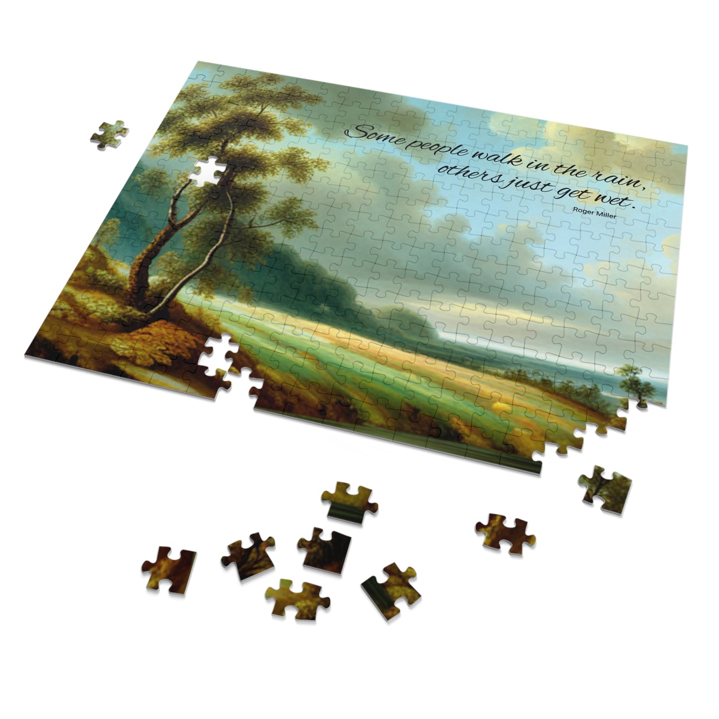 Jigsaw Puzzle In Tin Box (30, 110, 252, 500,1000-Piece)