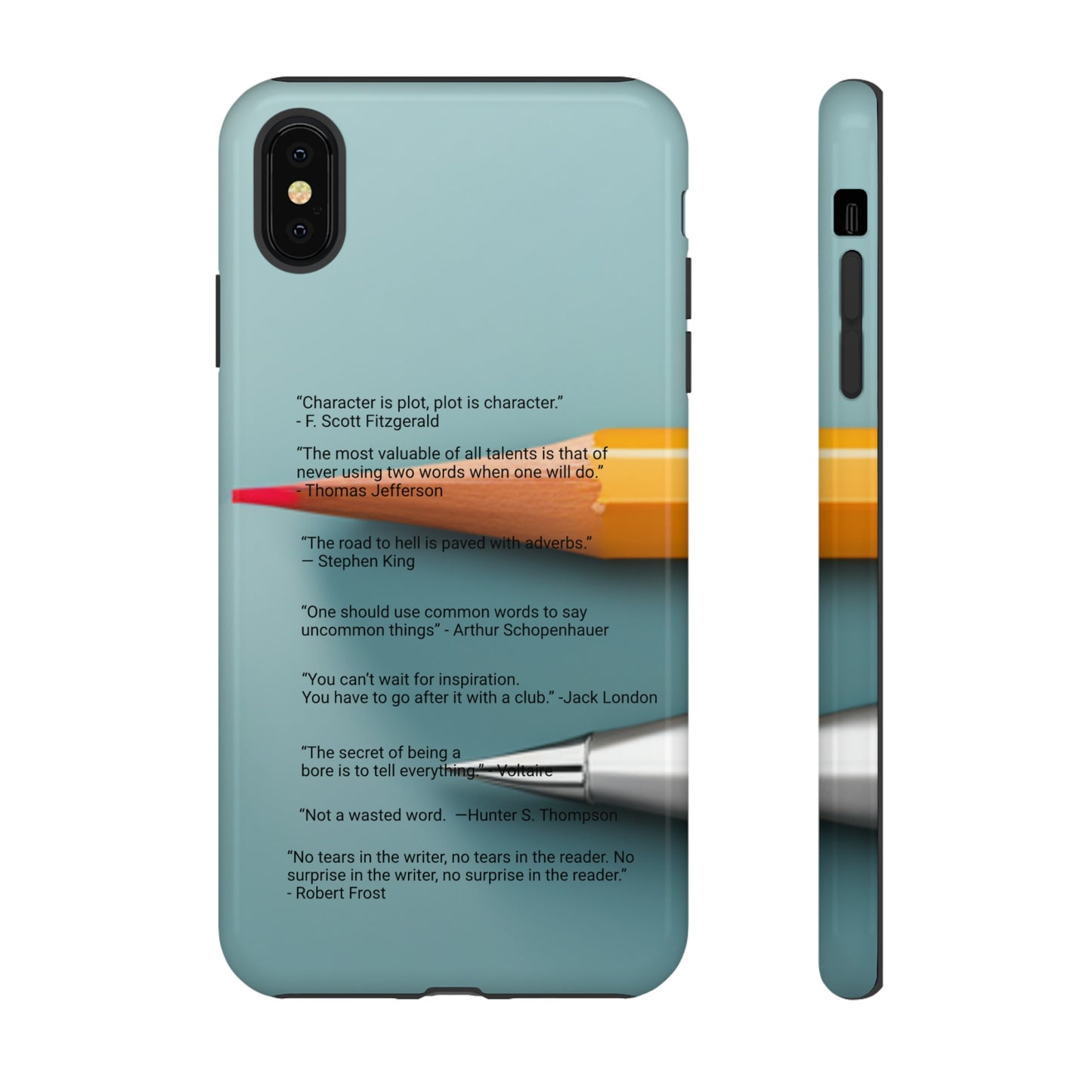 Quotes From Famous Authors Phone Case