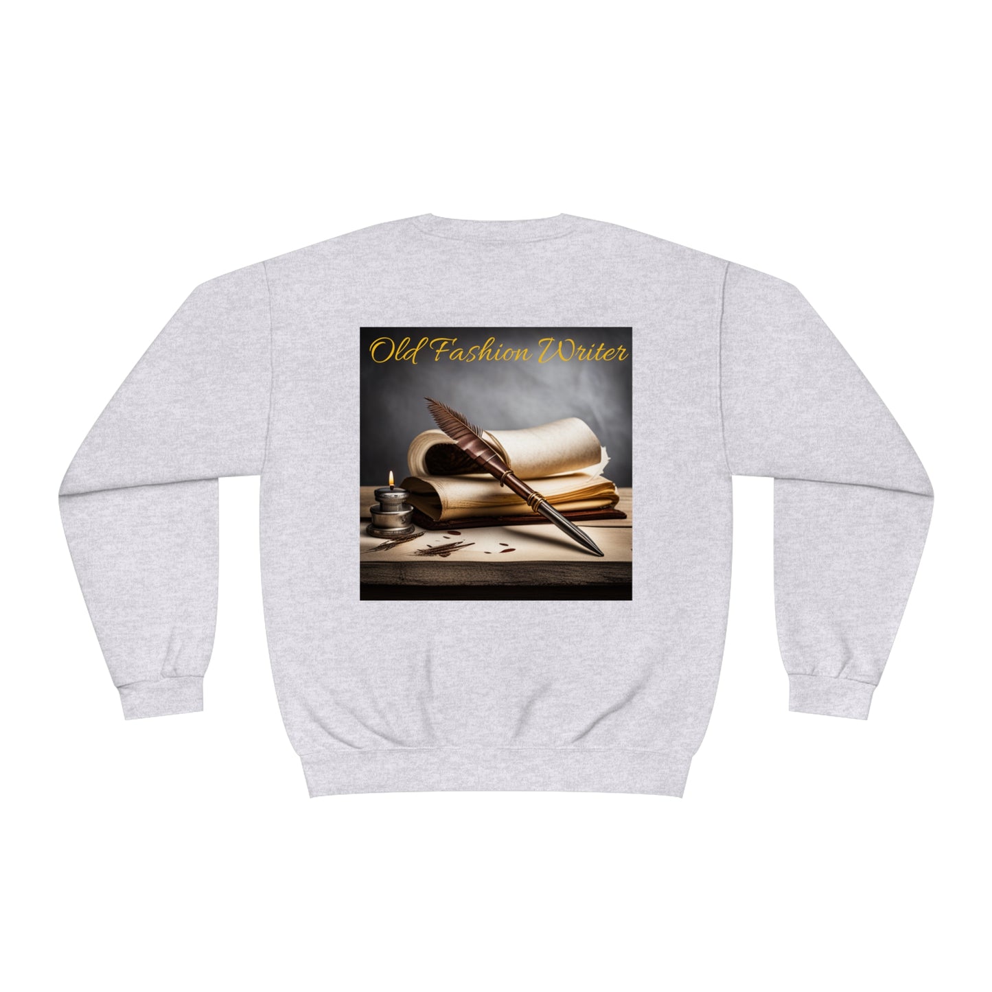 Old Fashion Writer Crewneck Sweatshirt