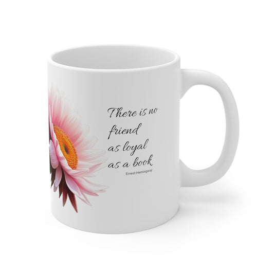 No Friend Like A Book -  Ceramic Mug 11oz